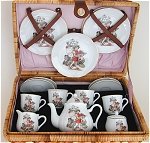 Strawberry Fairy Tea Set Basket